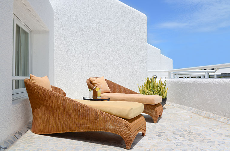 Sunset World – Resorts – Sunset Marina Resort & Yacht Club | Bedroom Balcon Sol